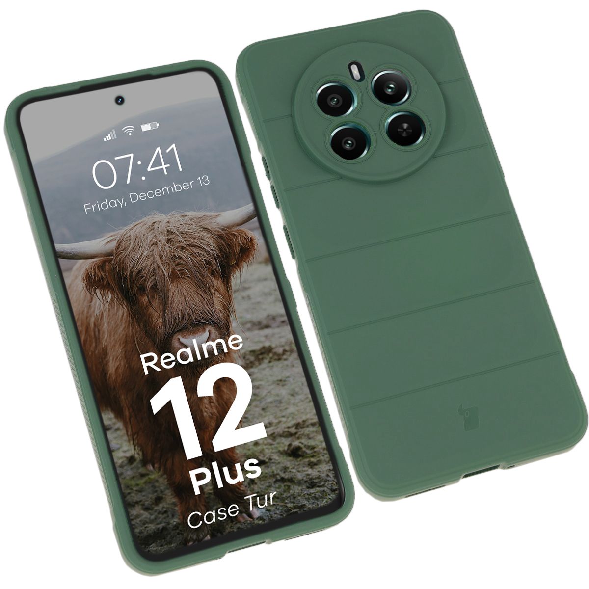 Carcasă robustă Bizon Case Tur pentru Realme 12+