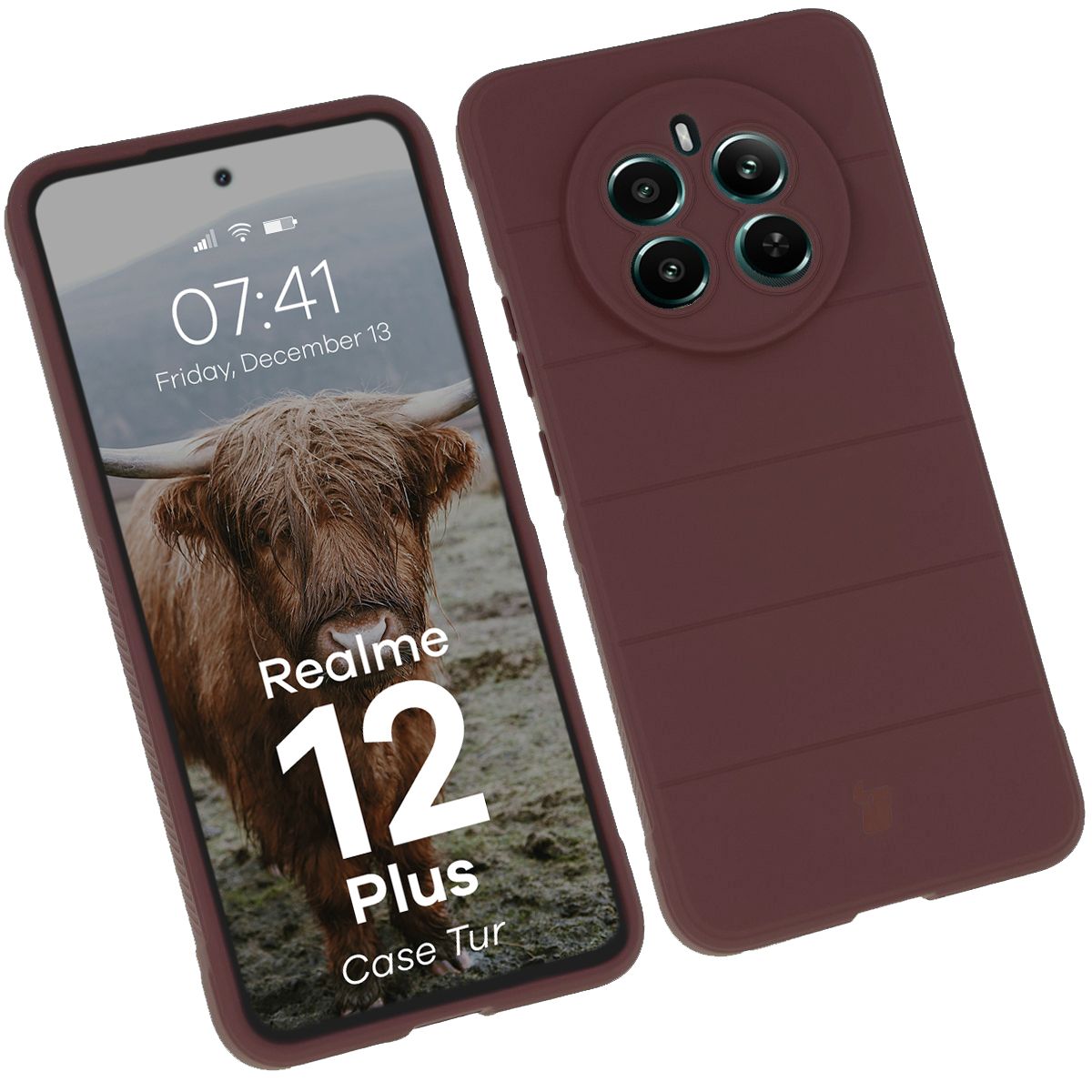 Husă rezistentă Bizon Case Tur pentru Realme 12+