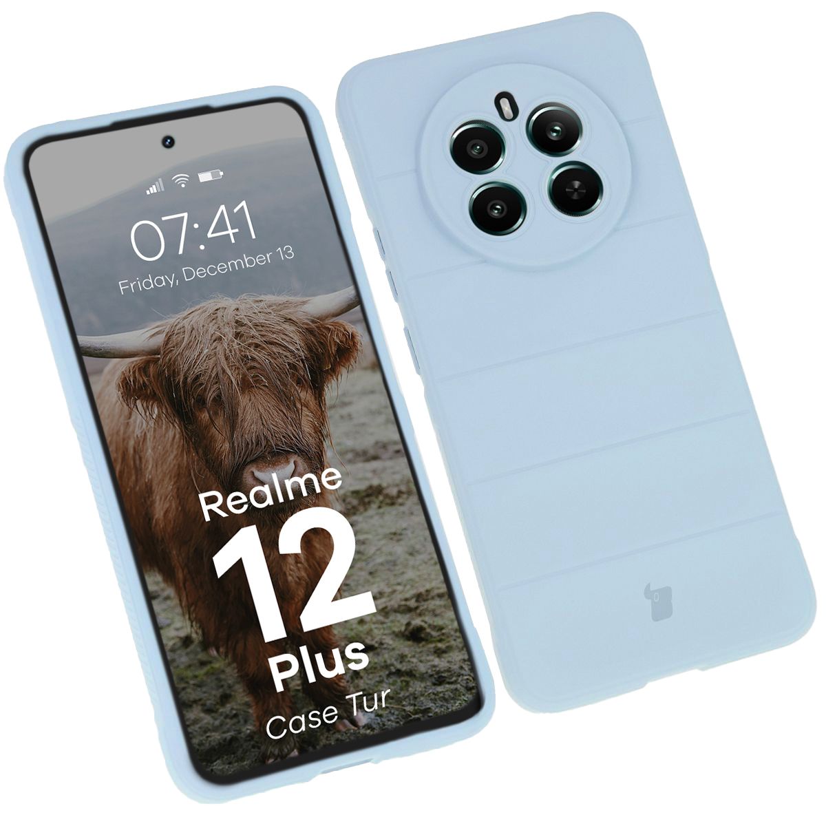 Husa robustă Bizon Case Tur pentru Realme 12+