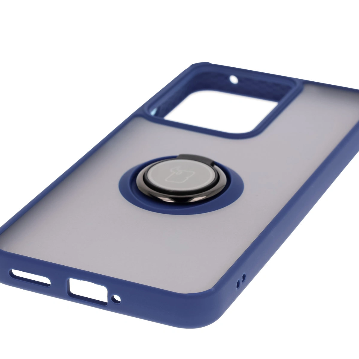 Präzise Aussparungen, integrierte Abdeckungen und Aussparung für die Schnur in der Bizon Case Hybrid Ring für Realme 14 5G / Realme 14T 5G