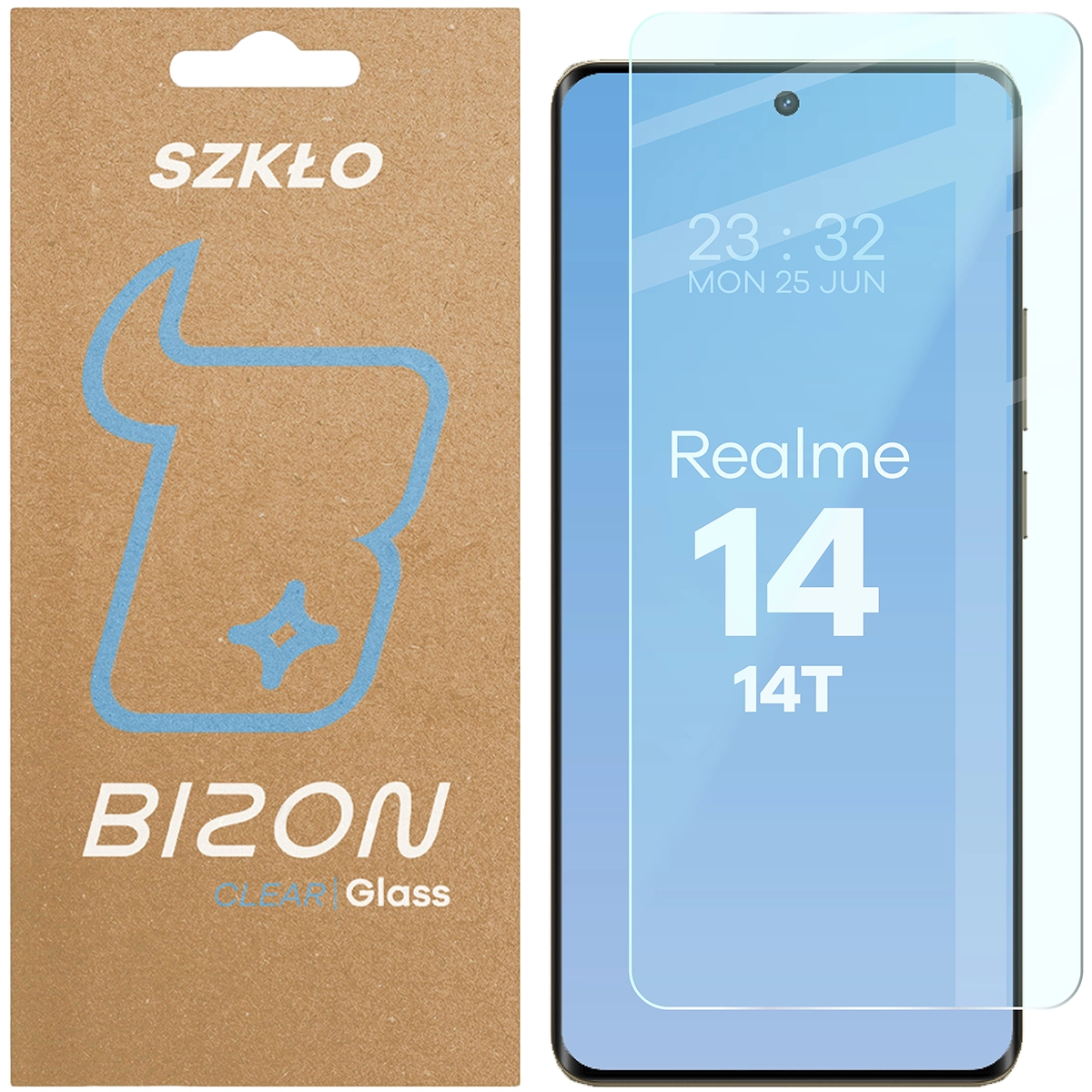 Szkło hartowane Bizon Glass Clear 2 do Realme 14 5G/14T 5G
