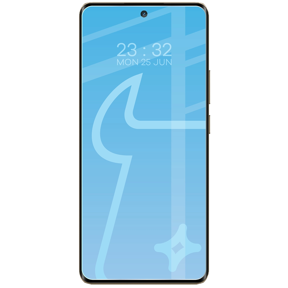 Telefon z nałożonym szkłem Bizon Glass Clear 2 do Realme 14 5G/14T 5G