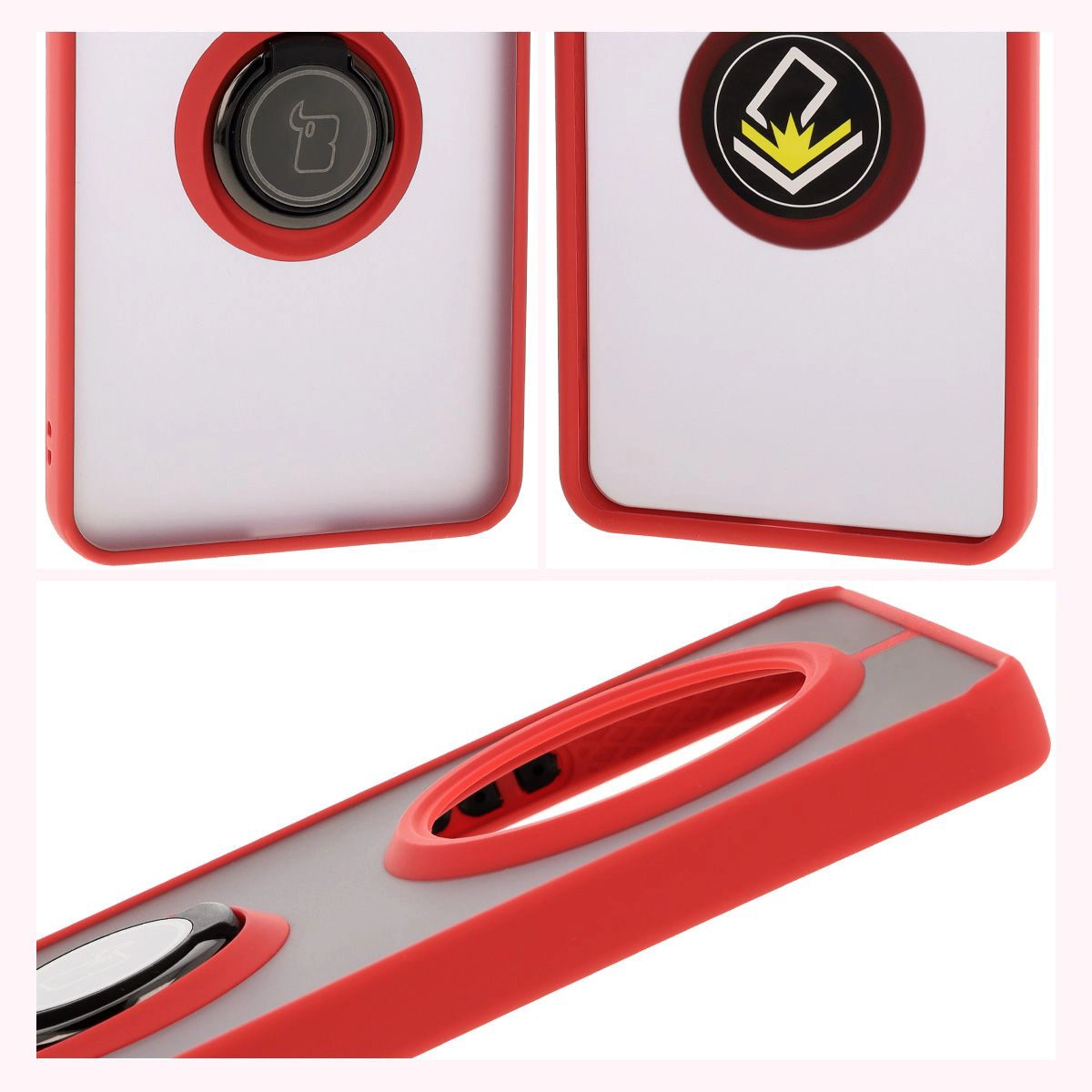 Bison Case Hybrid Ring features: non-slip frame and matte design