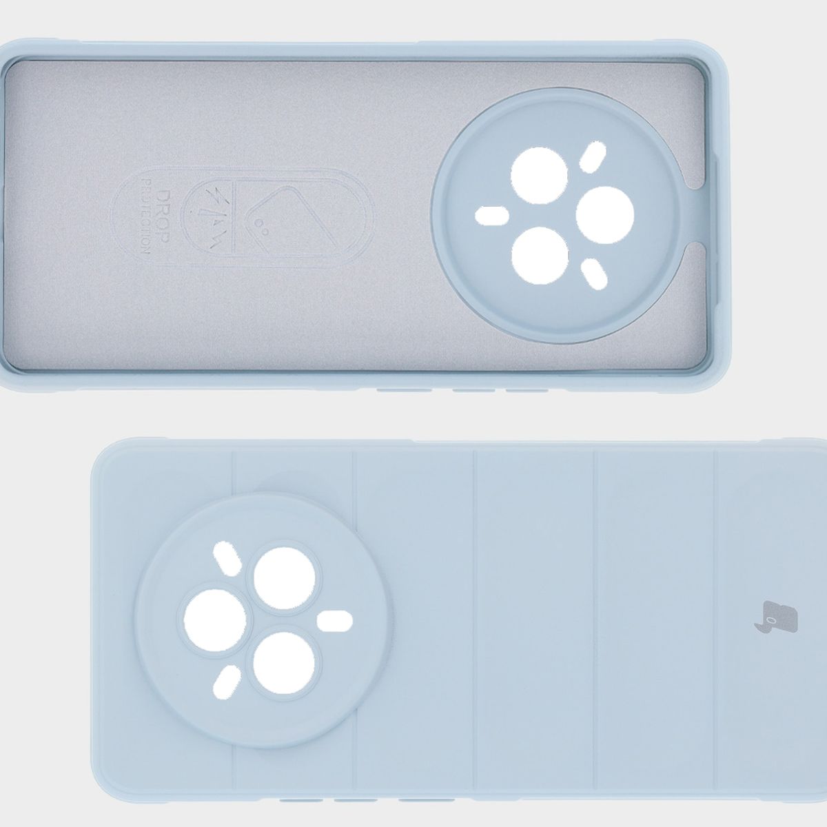 Microfiber lining, grooves on the back, and reinforced corners in Bison Case Tur