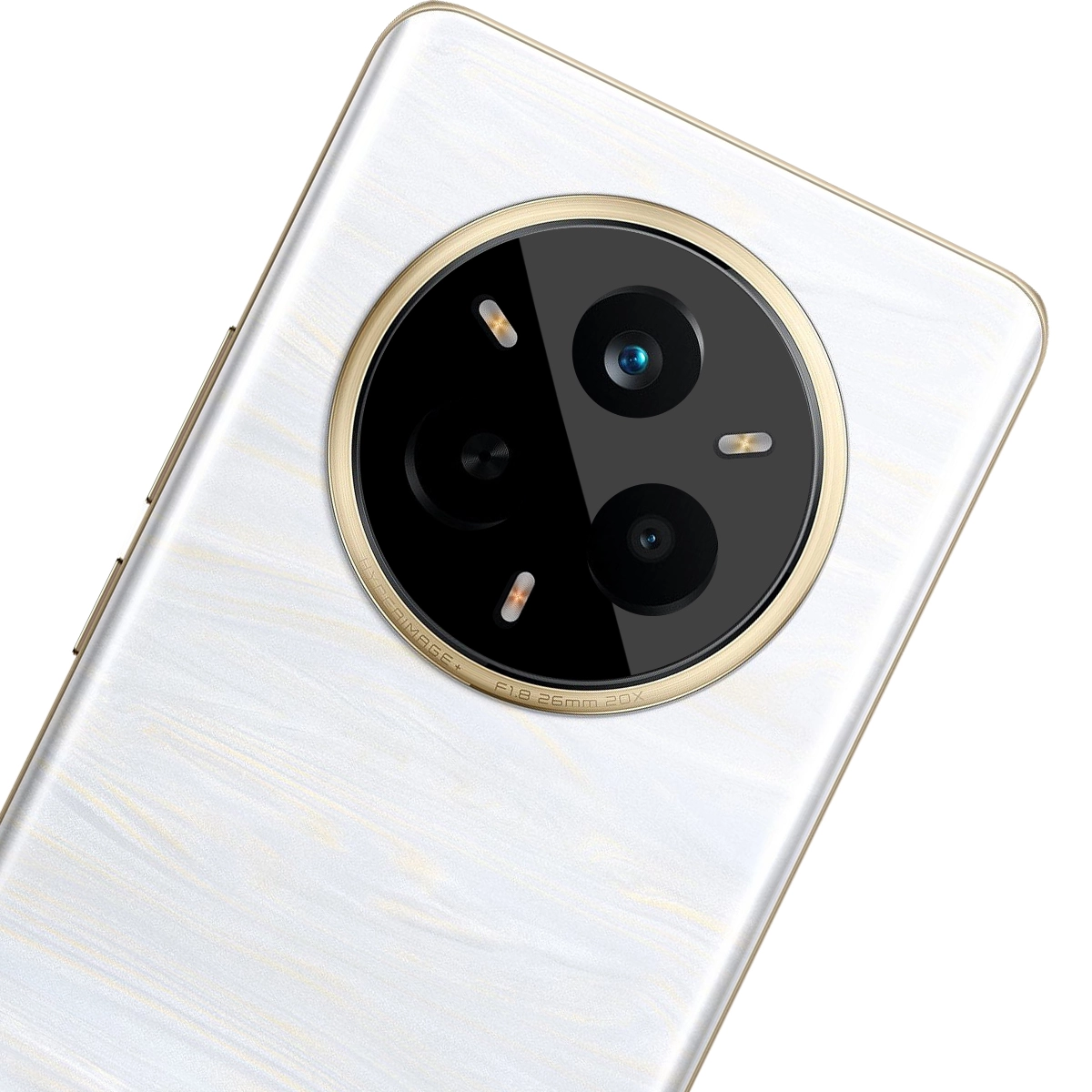 Composition of the lens for the camera and the phone