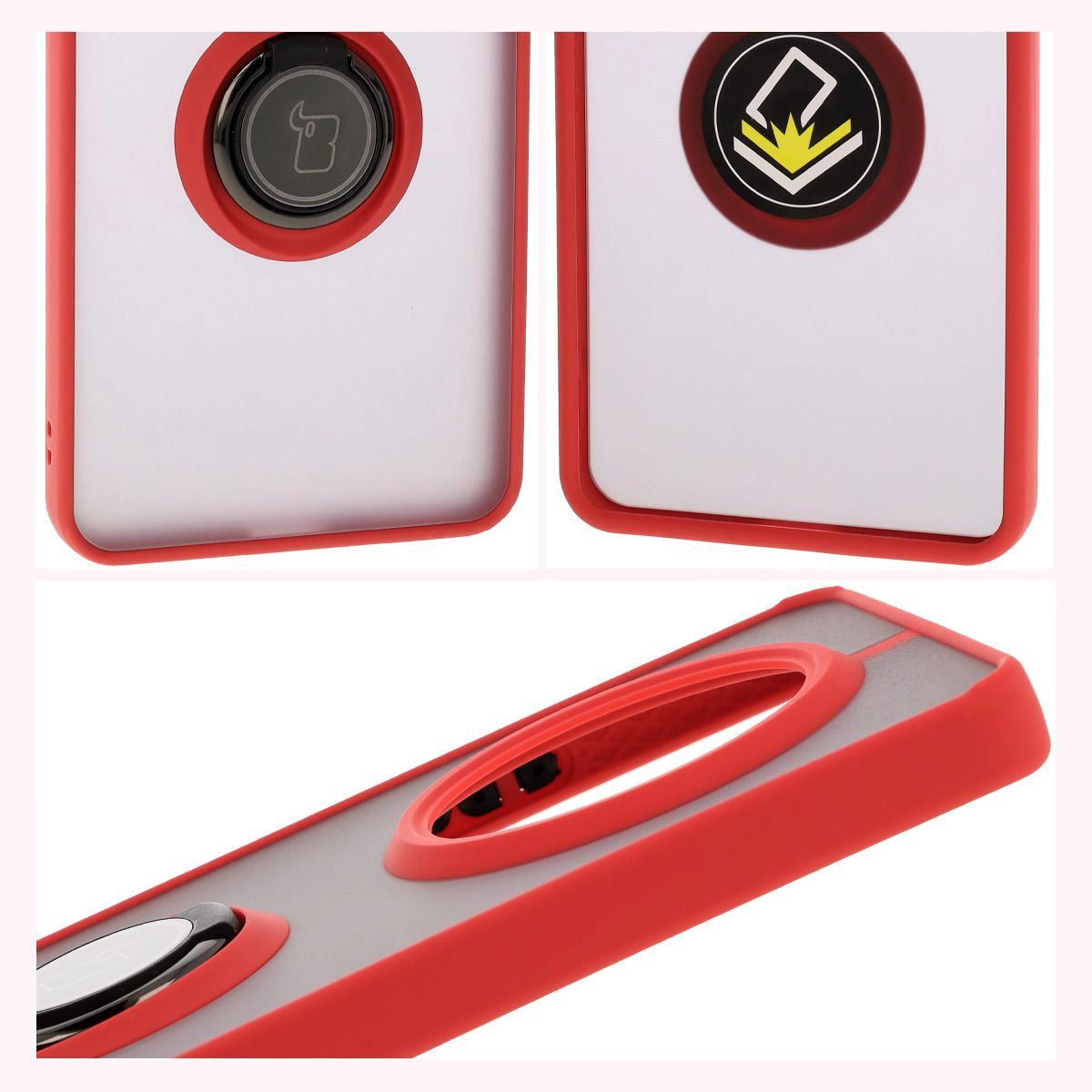 Bison Case Hybrid Ring features: non-slip frame and matte design