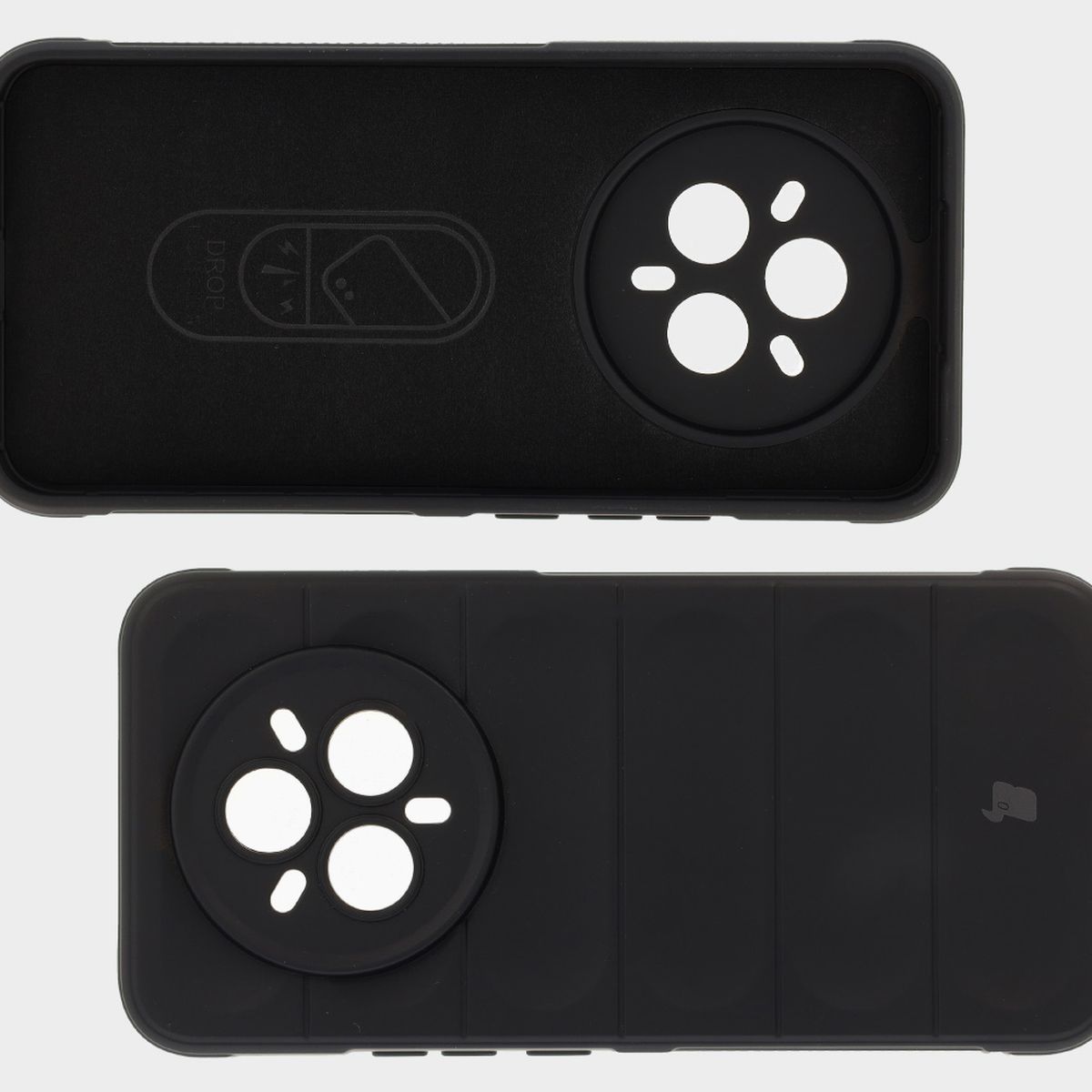 Microfiber lining, grooves on the back, and reinforced corners in Bison Case Tur