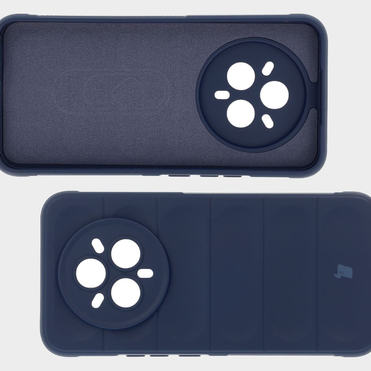 Microfiber lining, back grooves, and reinforced corners in Bison Case Tur