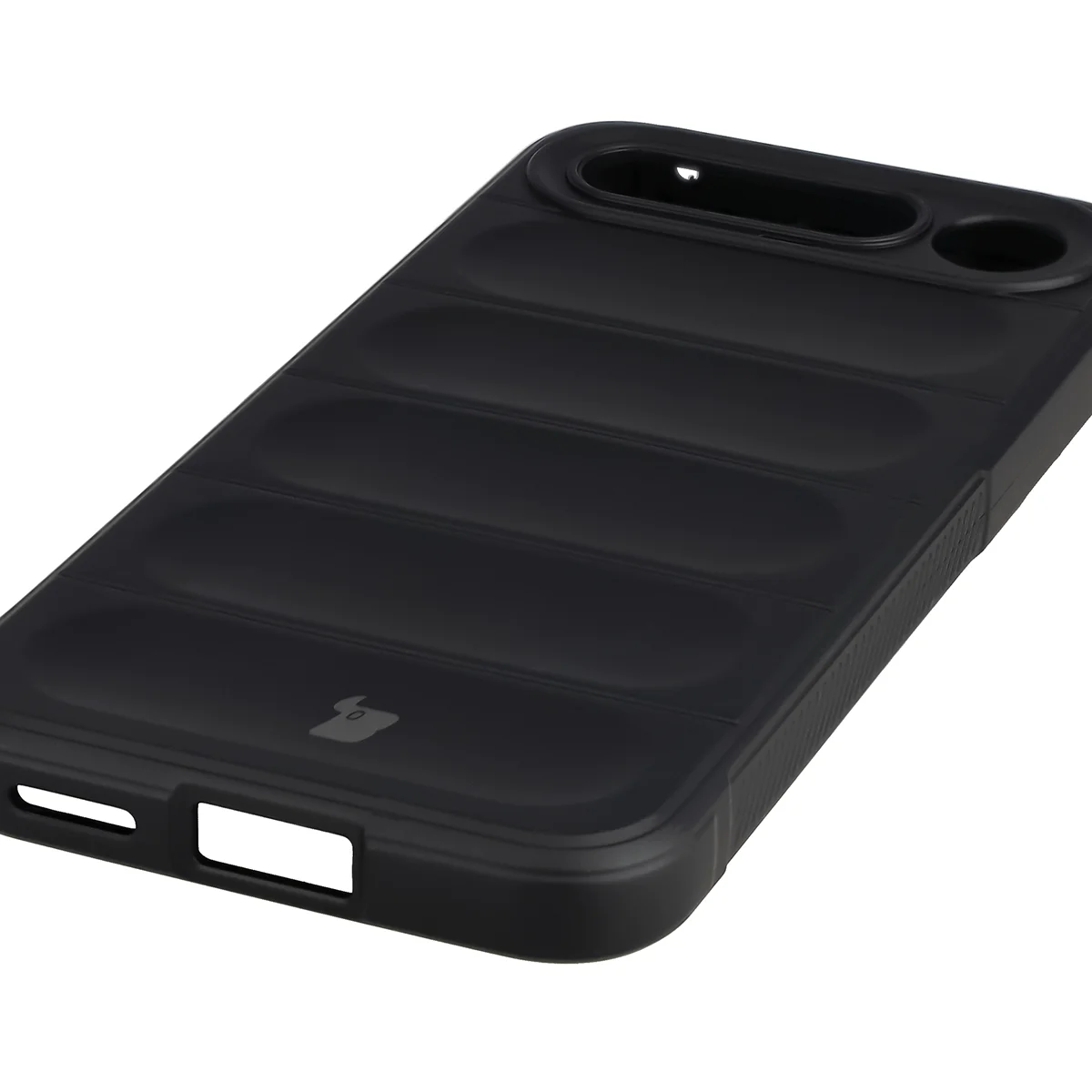 Precise cutouts and compatibility with wireless charging in the Bizon Case Tur for Realme 16 5G