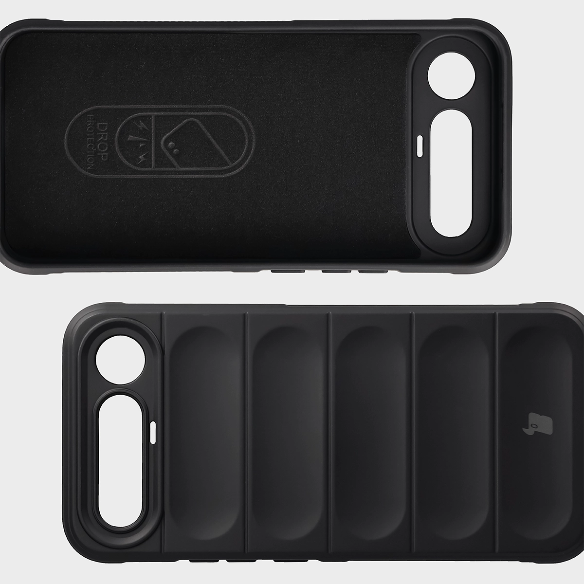 Microfiber lining, grooves on the back, and reinforced corners in the Bizon Case Tur for Realme 16 5G
