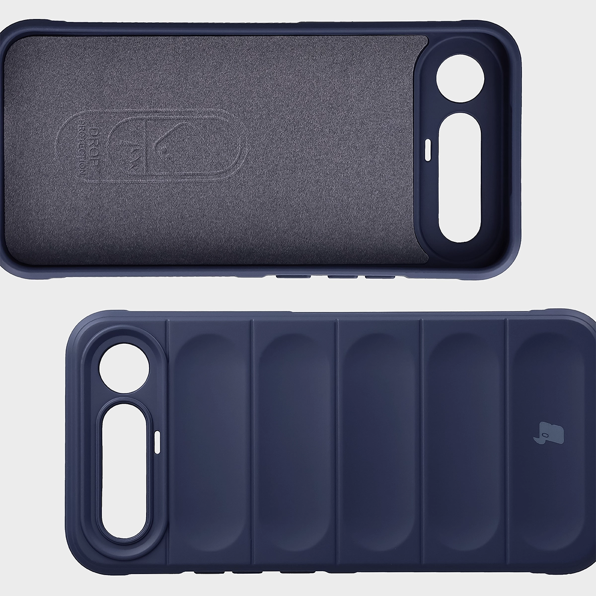Microfiber lining, grooves on the back, and reinforced corners in the Bizon Case Tur for Realme 16 5G