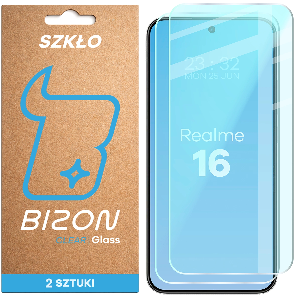 Sticlă securizată Bizon Glass Clear Duo pentru Realme 16 5G