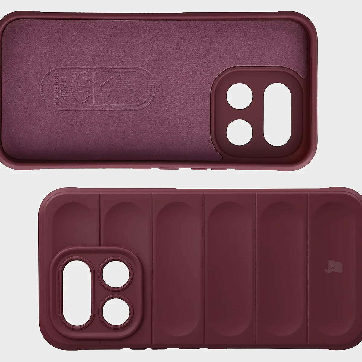 Microfiber lining, grooves on the back, and reinforced corners in the Bison Case Tur for Realme 16 Pro 5G