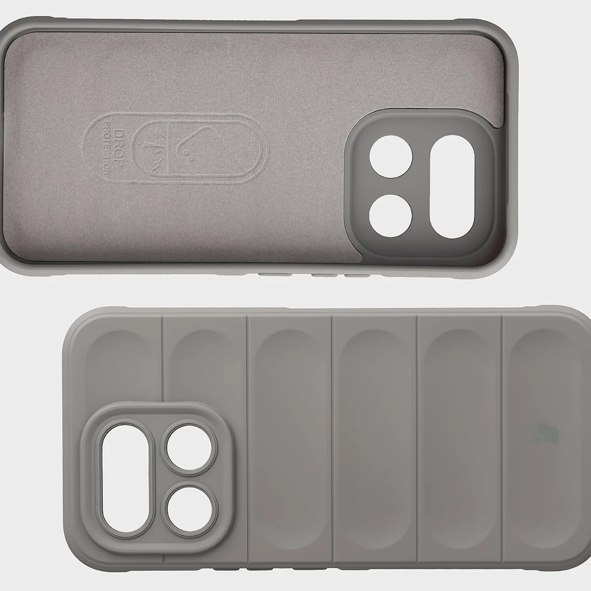 Microfiber lining, grooves on the back, and reinforced corners in the Bizon Case Tur for Realme 16 Pro 5G