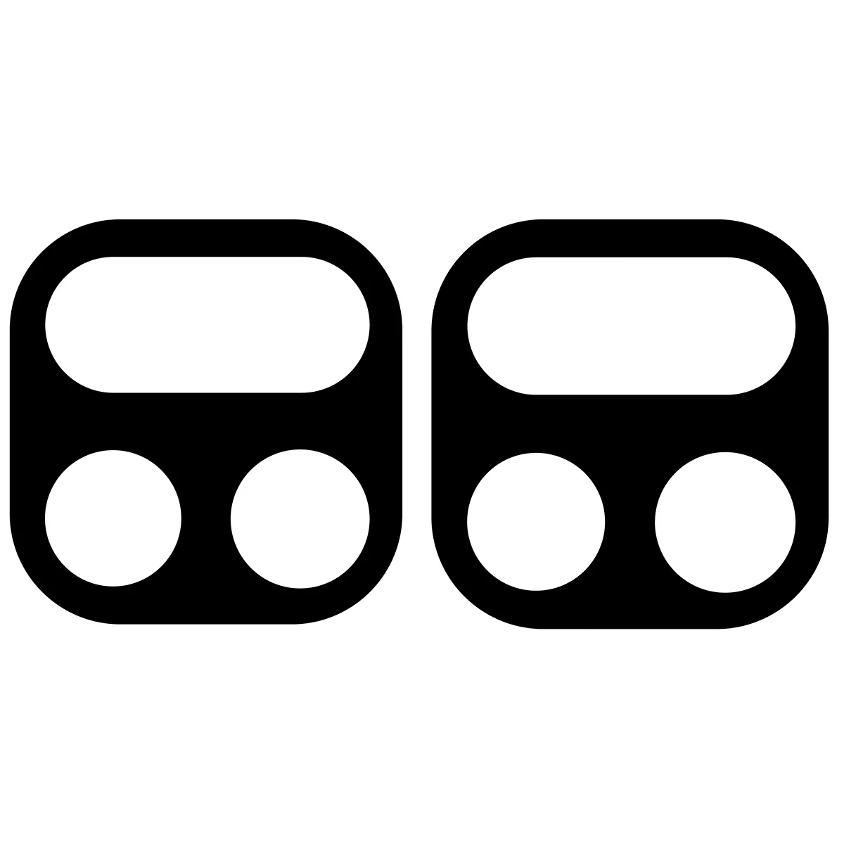 Szkło Bizon Glass Lens do Realme 16 Pro 5G nakładane na wyspę aparatów