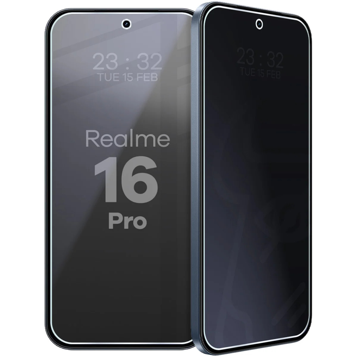Bizon Hybrid Shadow privacy glass for Realme 16 Pro 5G