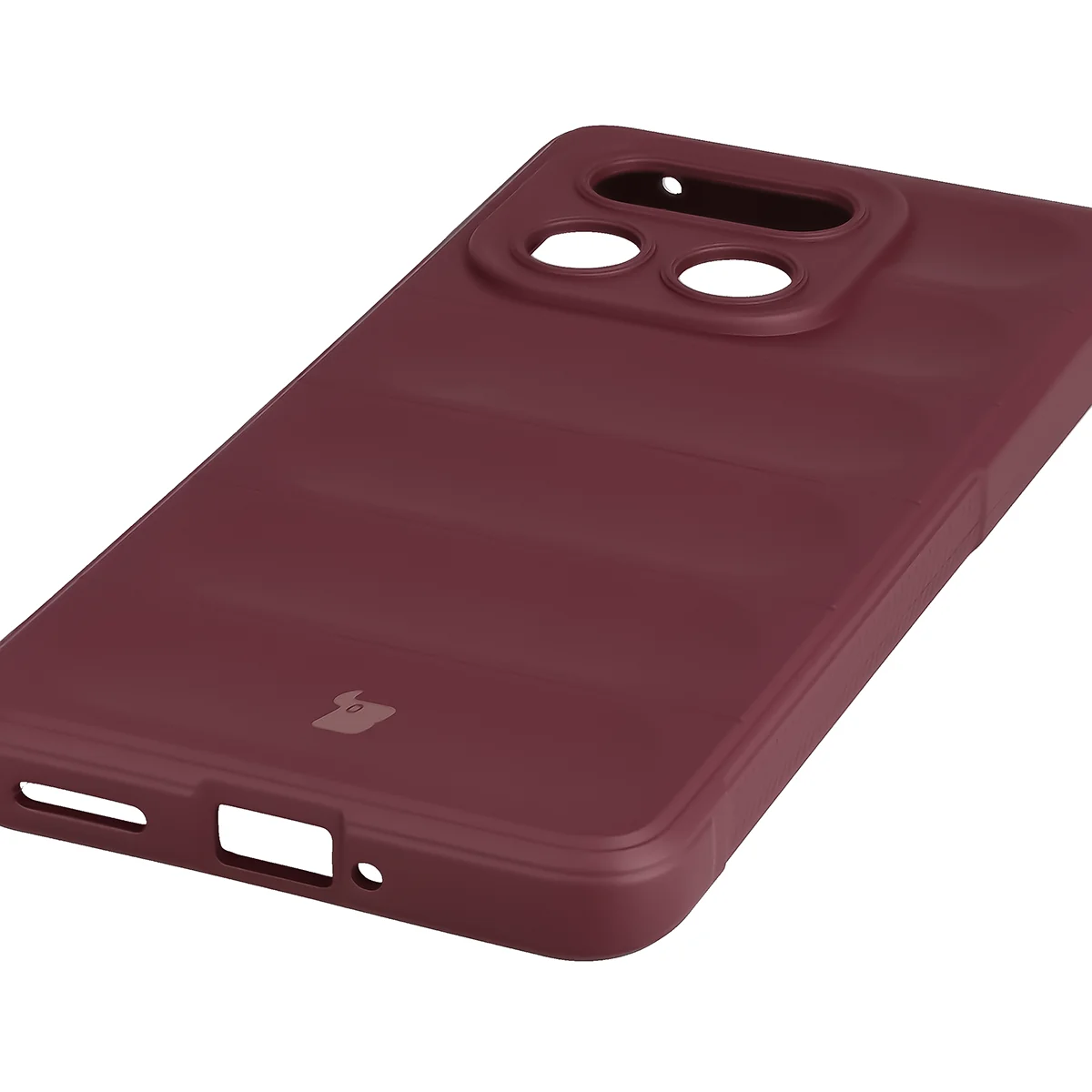 Precyzyjne wycięcia i kompatybilność z ładowaniem indukcyjnym w etui Bizon Case Tur do Realme 16 Pro Plus 5G