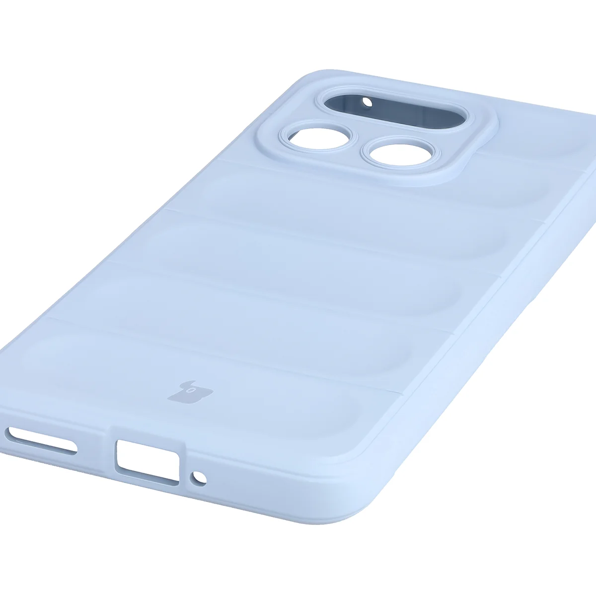 Precyzyjne wycięcia i kompatybilność z ładowaniem indukcyjnym w etui Bizon Case Tur do Realme 16 Pro Plus 5G