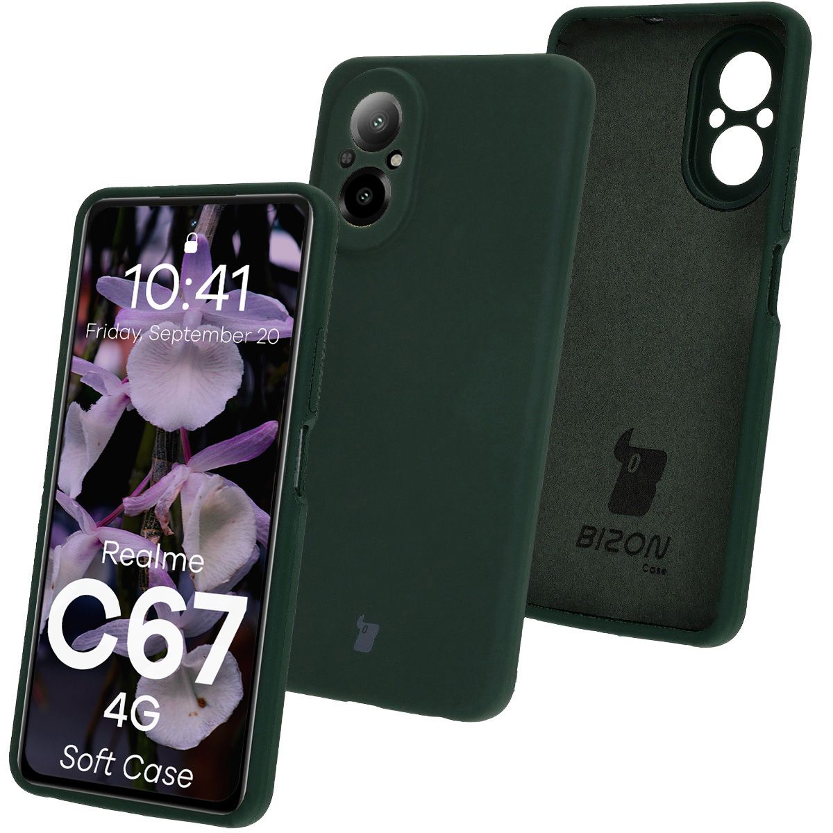 Bizon Soft Case silicone case for Realme C67 4G