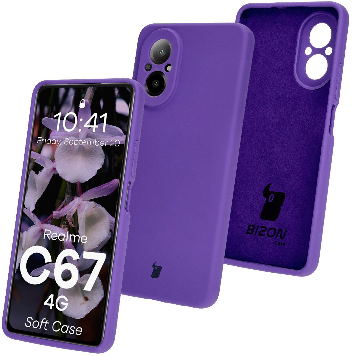 Husa din silicon Bizon Soft Case pentru Realme C67 4G