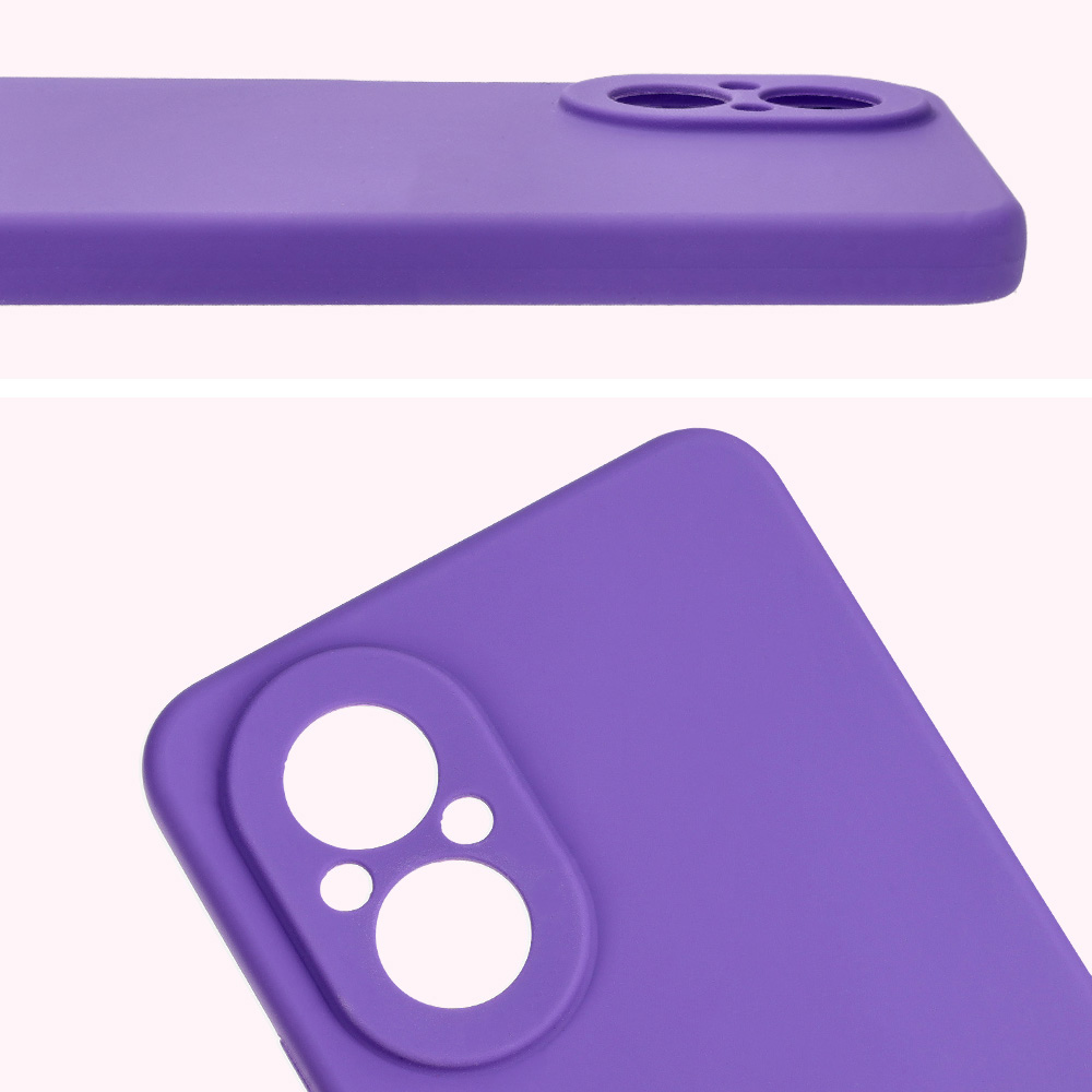 Prim-plan al decupajelor pentru lentile în husa Bizon Soft Case