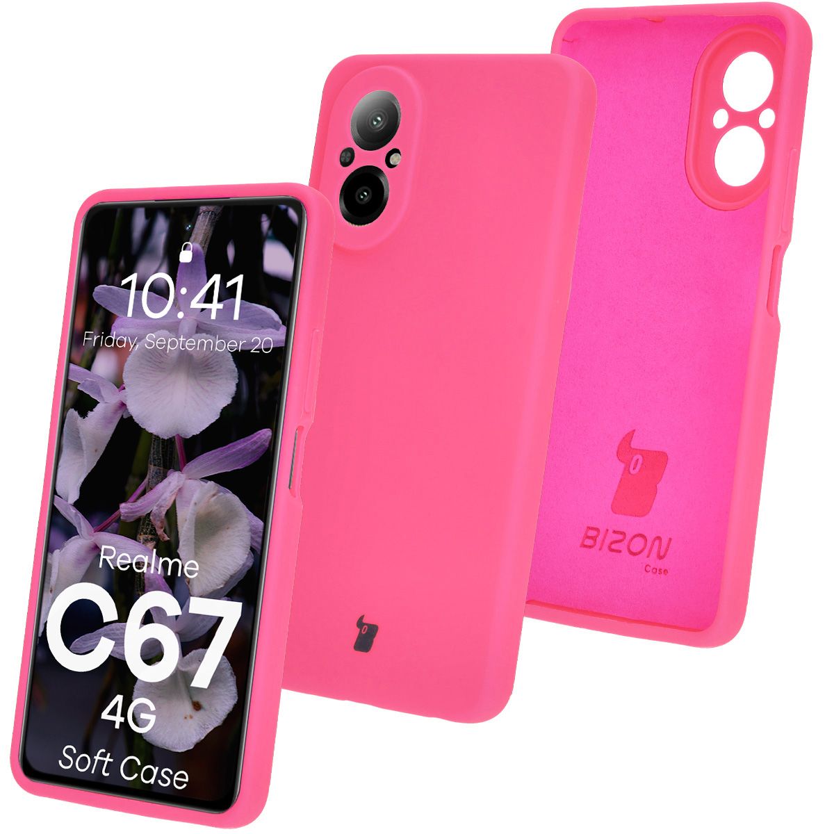 Carcasa din silicon Bizon Soft Case pentru Realme C67 4G