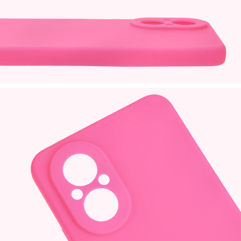 Prim-plan pe decupajele pentru lentile în carcasa Bizon Soft Case