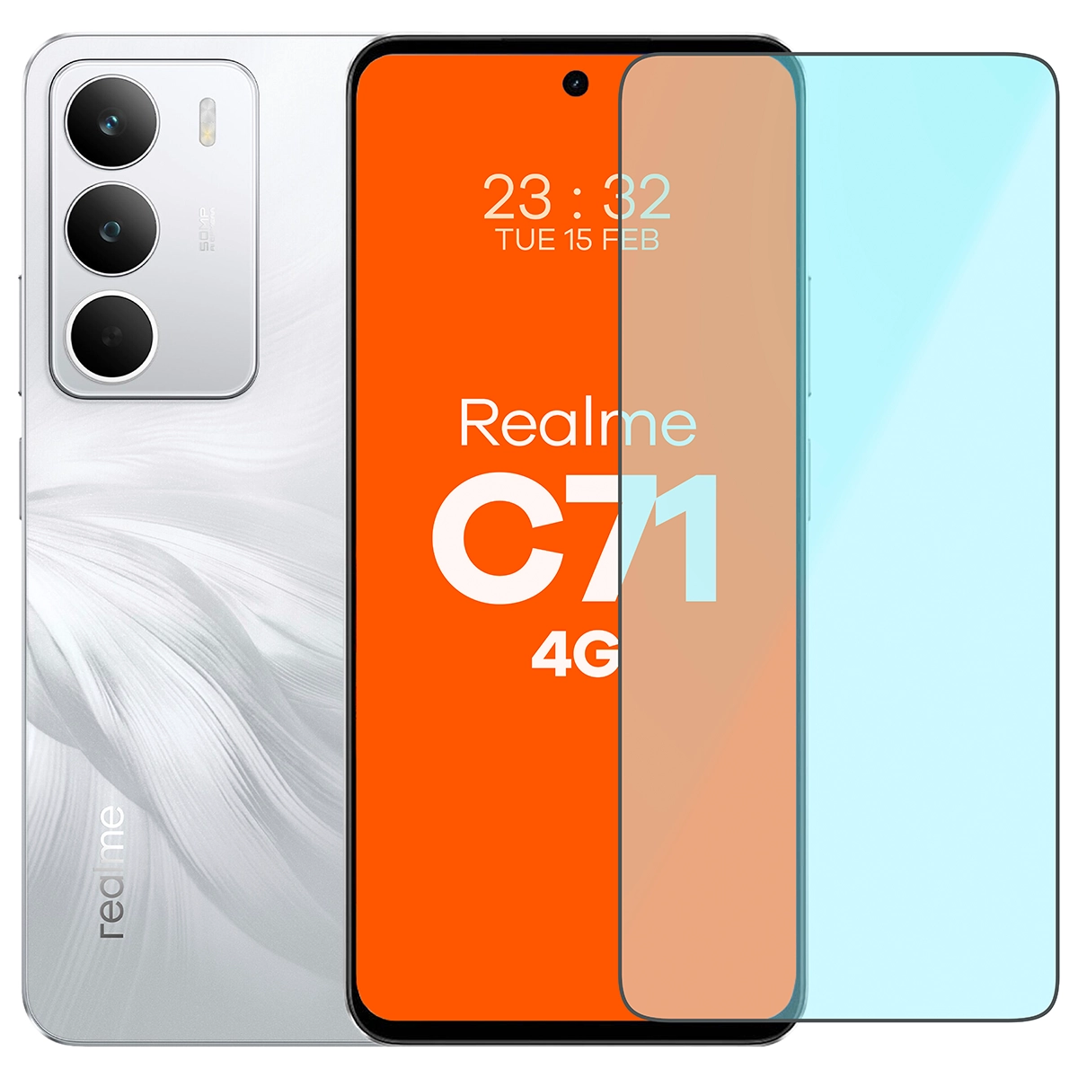 Bizon Smart Glass tempered glass for Realme C71 4G