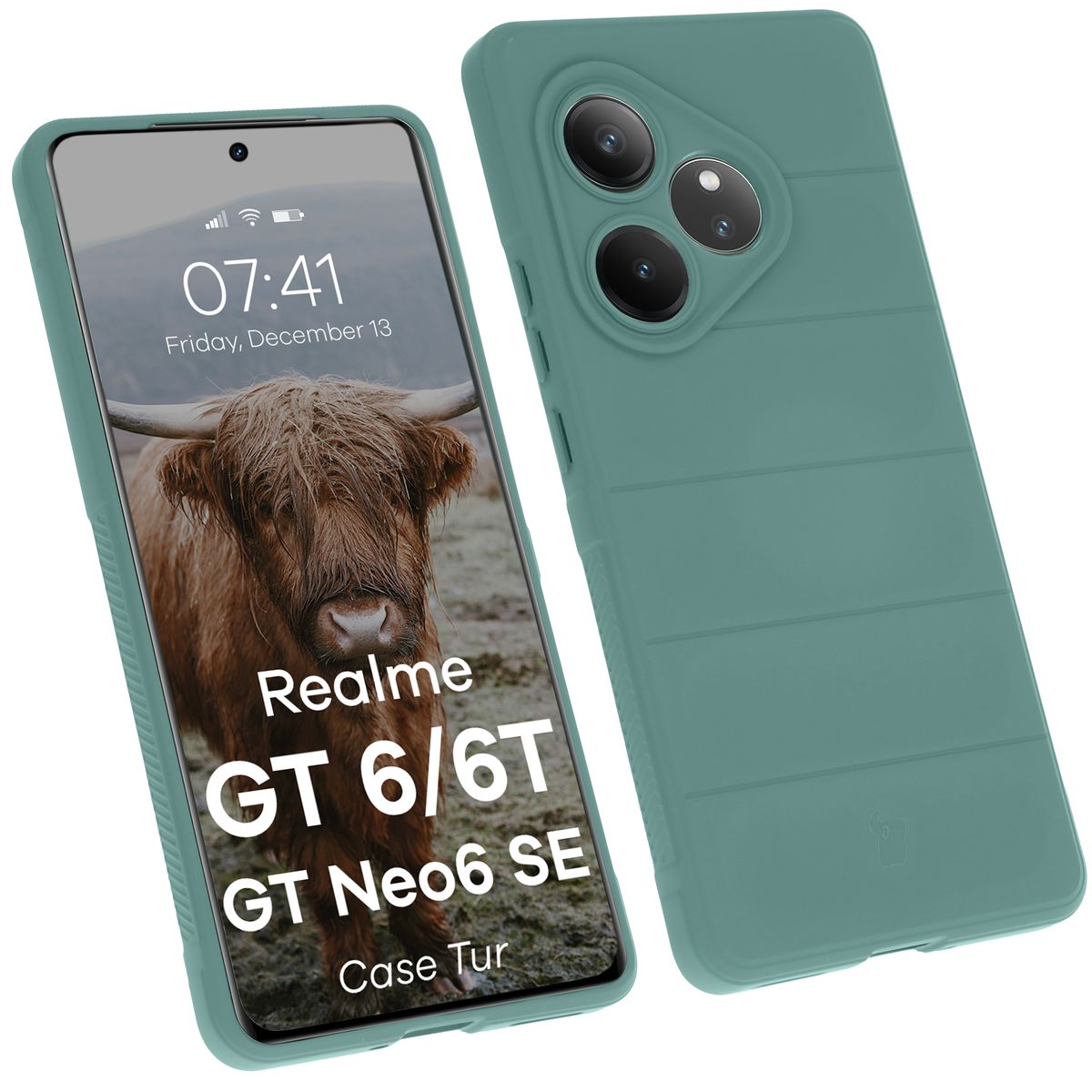 Bison Case Tur protective case for Realme GT 6/GT 6T/GT Neo6 SE