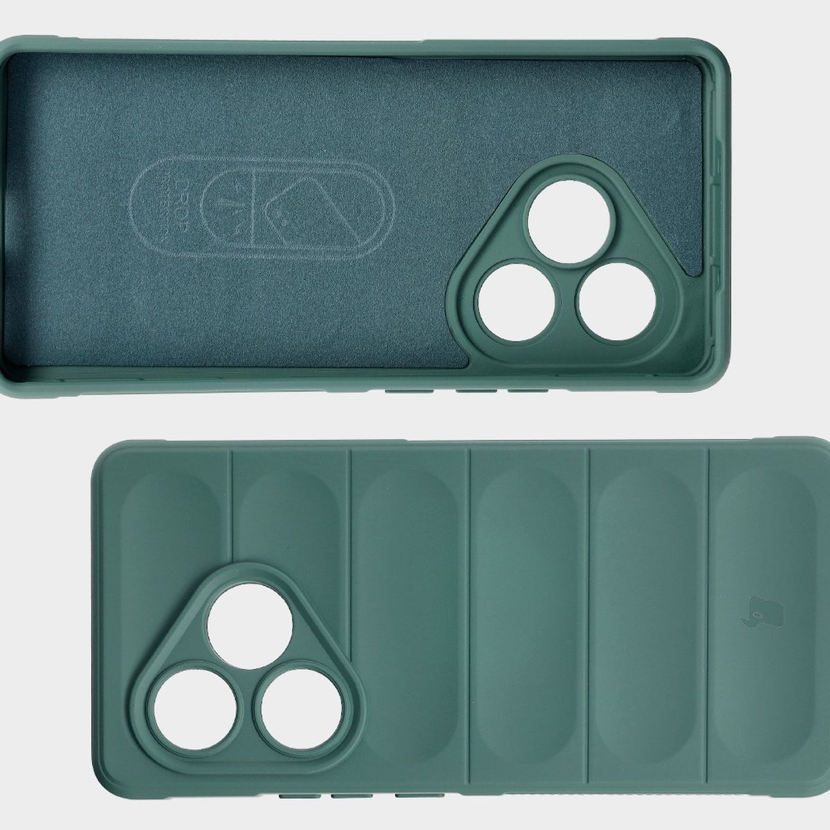 Microfiber lining, grooves on the back, and reinforced corners in the Bison Case Tur