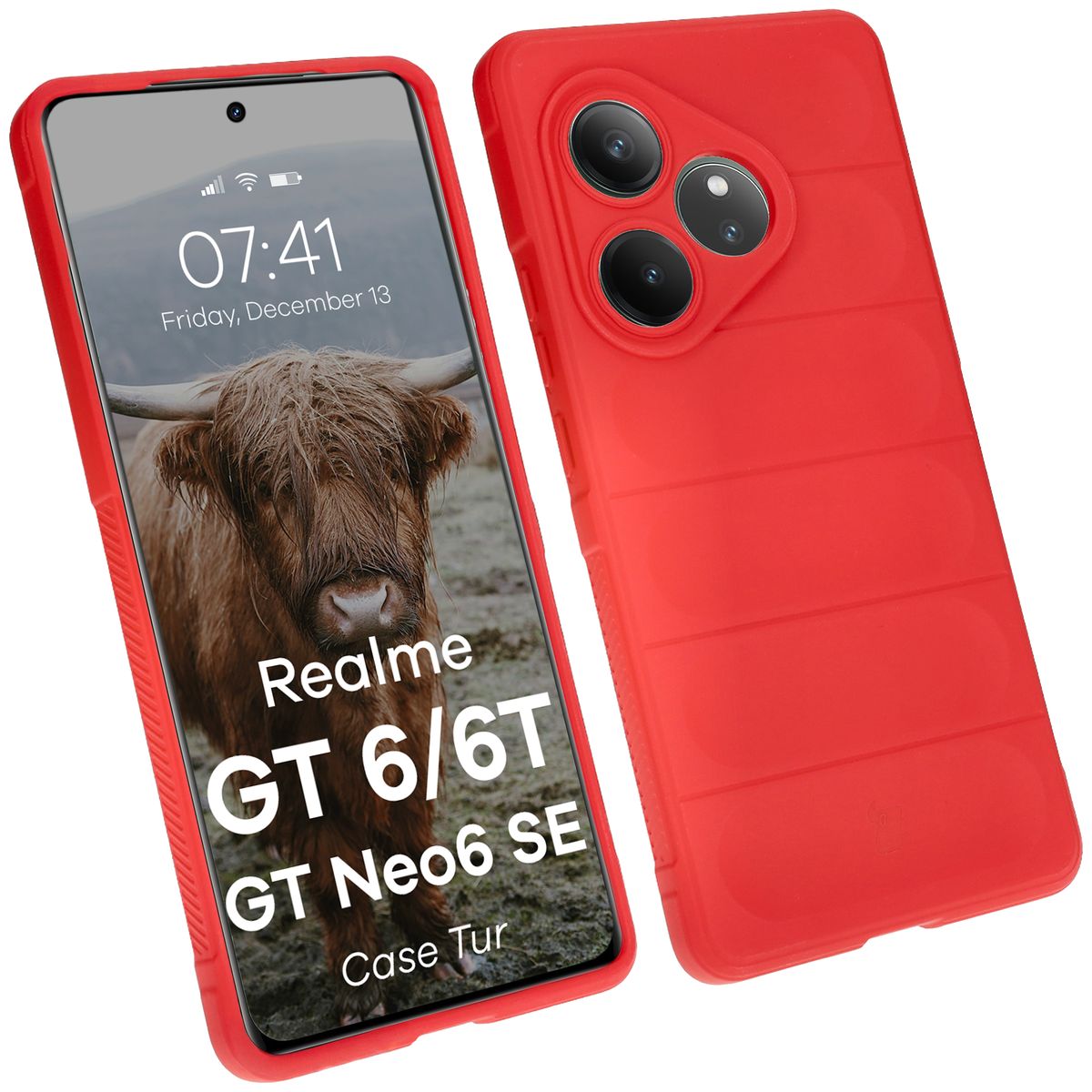 Bison Case Tur protective case for Realme GT 6/GT 6T/GT Neo6 SE