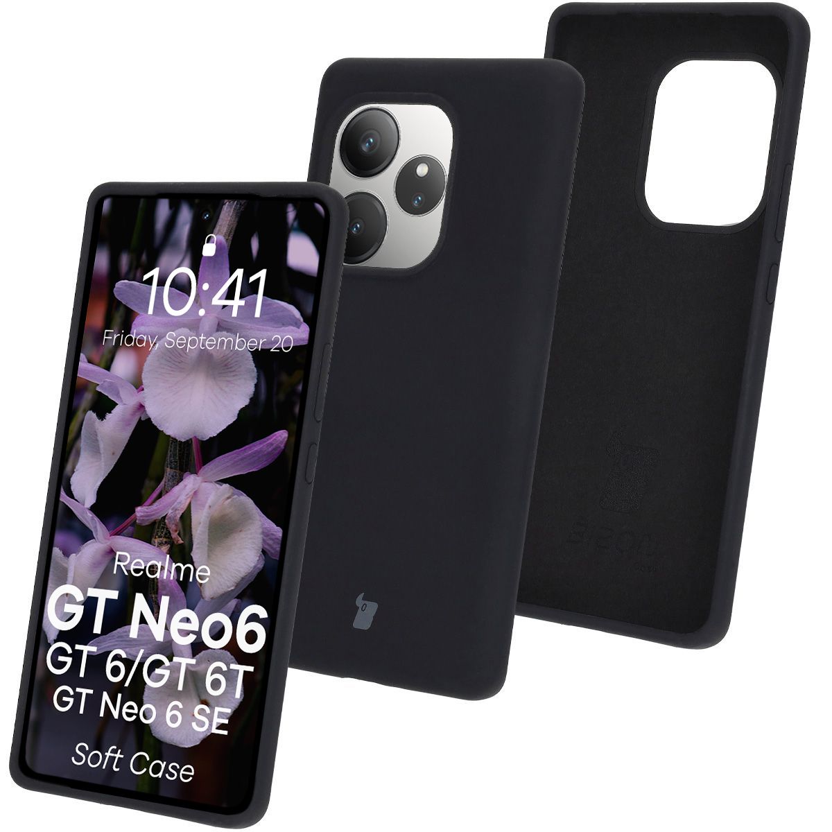 Silikon tok Bizon Soft Case a Realme GT 6 / 6T / Neo 6 / Neo 6 SE számára
