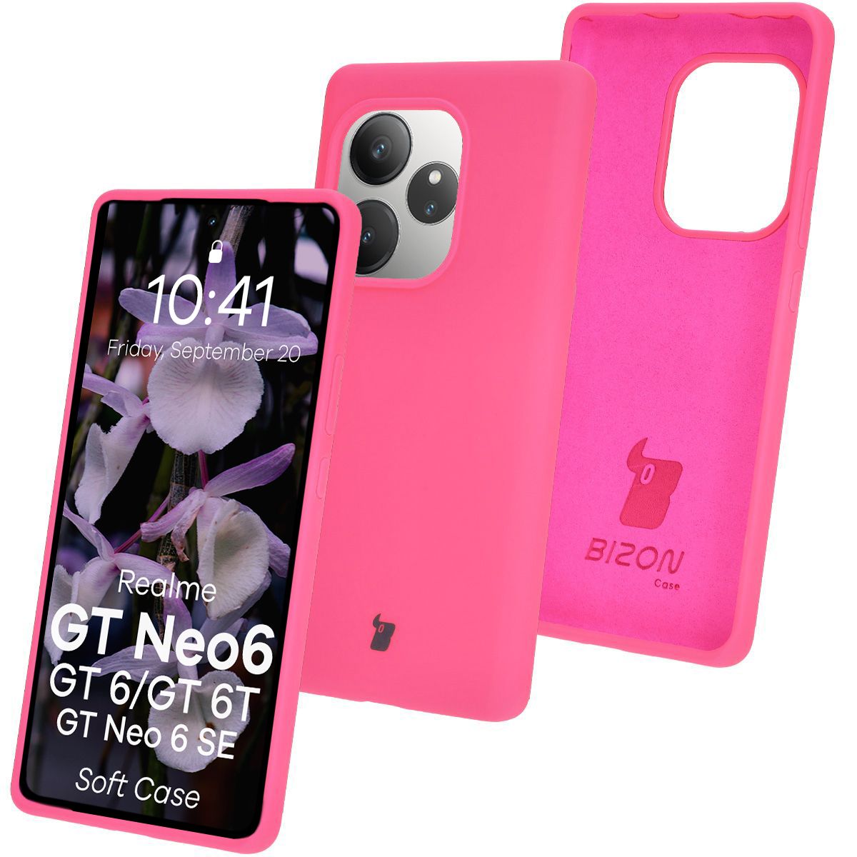 Bizon Soft Case silicone case for Realme GT 6 / 6T / Neo 6 / Neo 6 SE