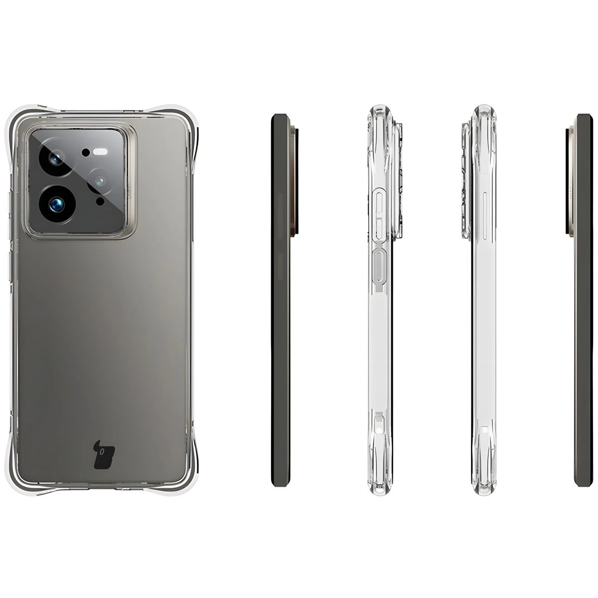 Transparent back of the Salpa Case for Realme GT 7 Pro