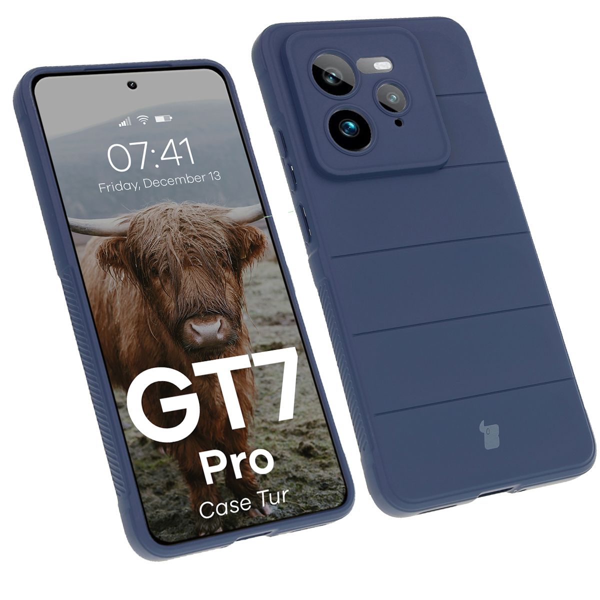 Husa robustă Bizon Case Tur pentru Realme GT 7 Pro