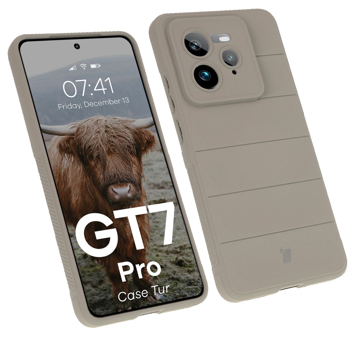 Husă robustă Bizon Case Tur pentru Realme GT 7 Pro