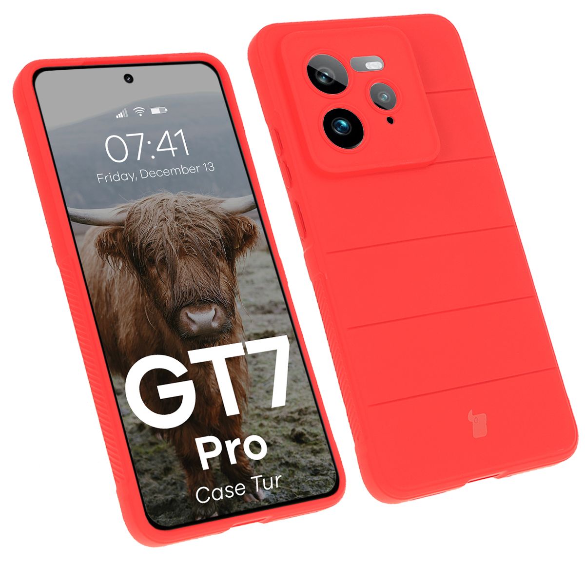 Carcasă robustă Bizon Case Tur pentru Realme GT 7 Pro