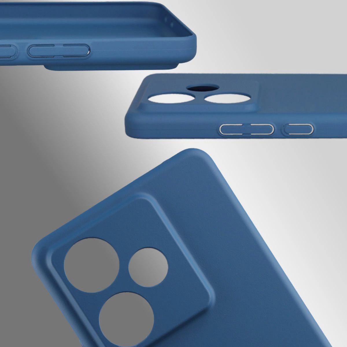 Dedicated cutouts and raised edges for the camera and screen in the Bizon Case Slate for Realme GT 7 / Realme GT 7T