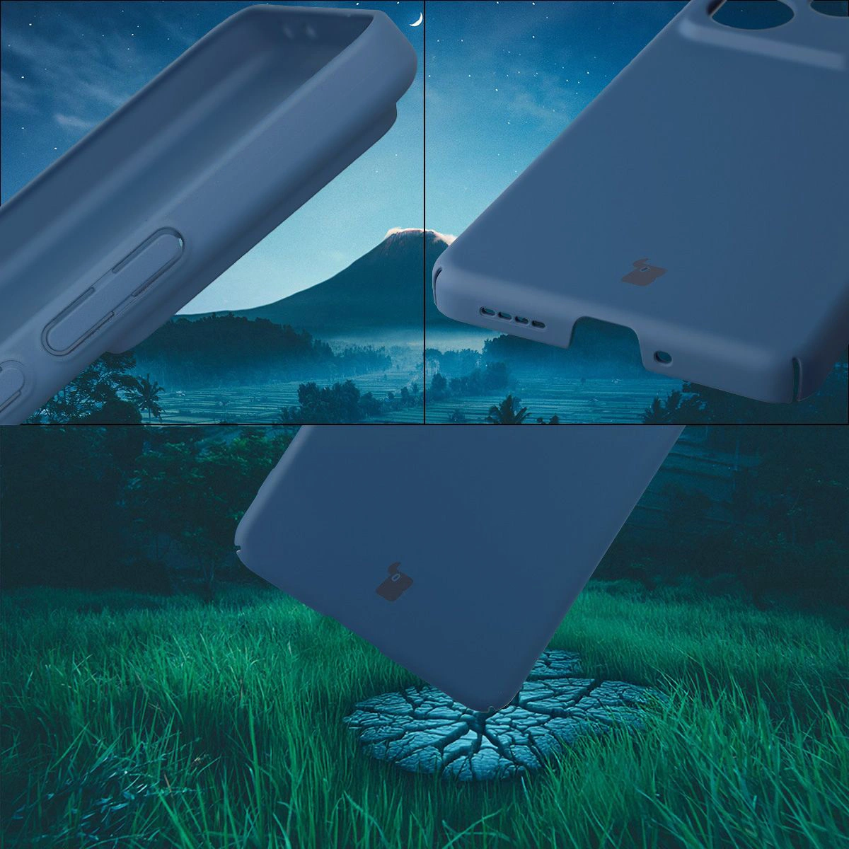 Integrated button covers, cutouts, and hard material of the Bizon Case Slate for Realme GT 7 / Realme GT 7T