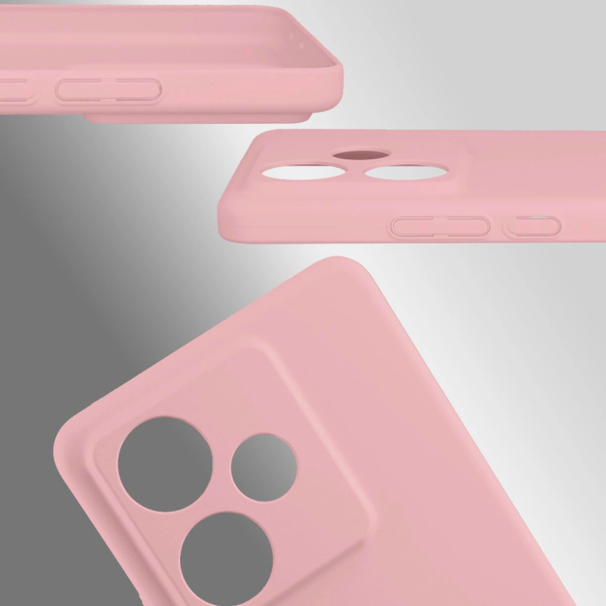 Dedicated cutouts and raised edges for the camera and screen in the Bison Case Slate for Realme GT 7 / Realme GT 7T