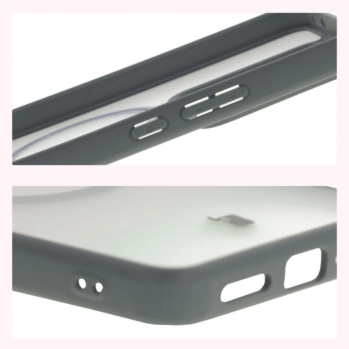 Zesílené rohy a zvýšené hrany obrazovky v etui Bizon Case MatteO pro Realme GT 7 / Realme GT 7T