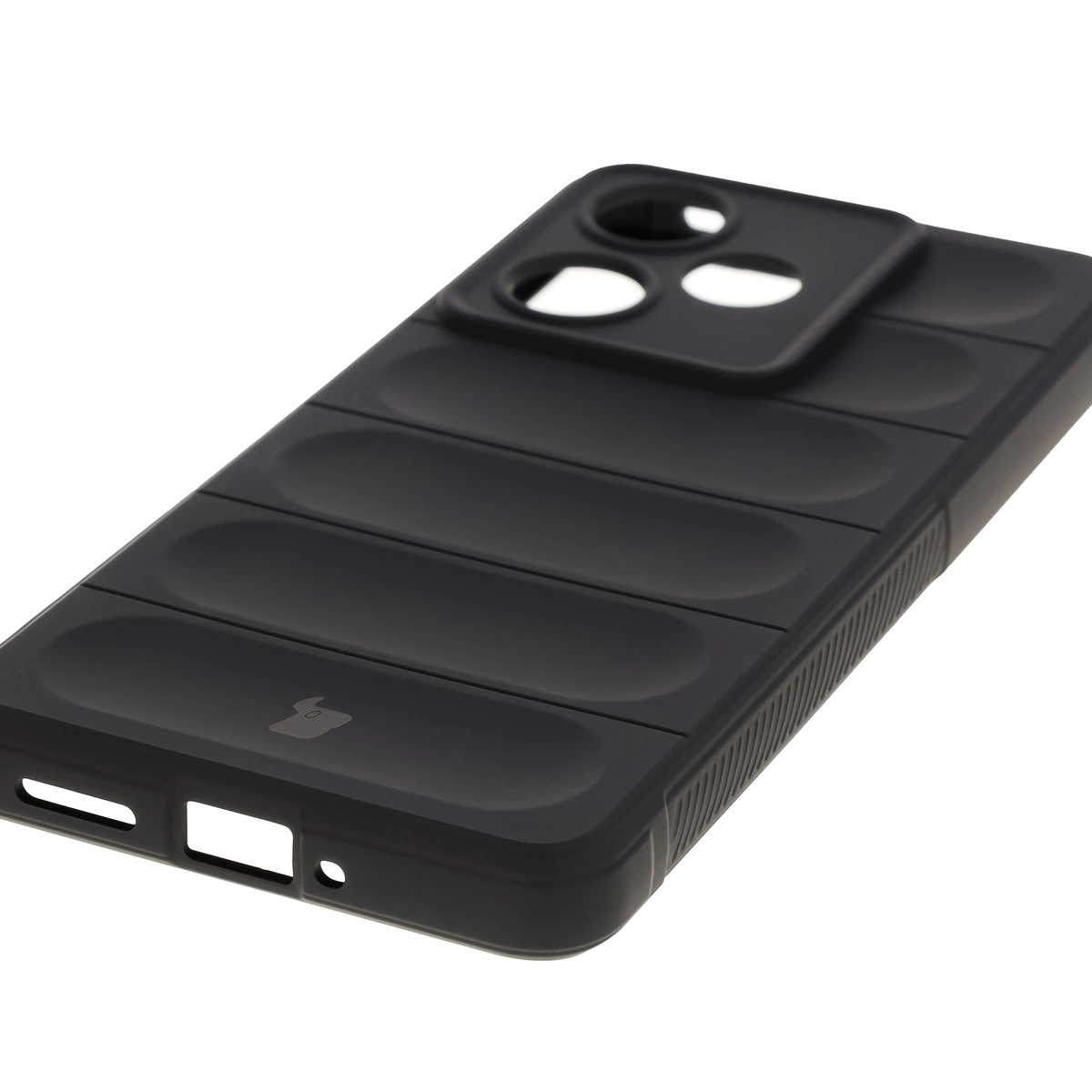 Přesné výřezy a kompatibilita s bezdrátovým nabíjením v etui Bizon Case Tur pro Realme GT 7 / Realme GT 7T