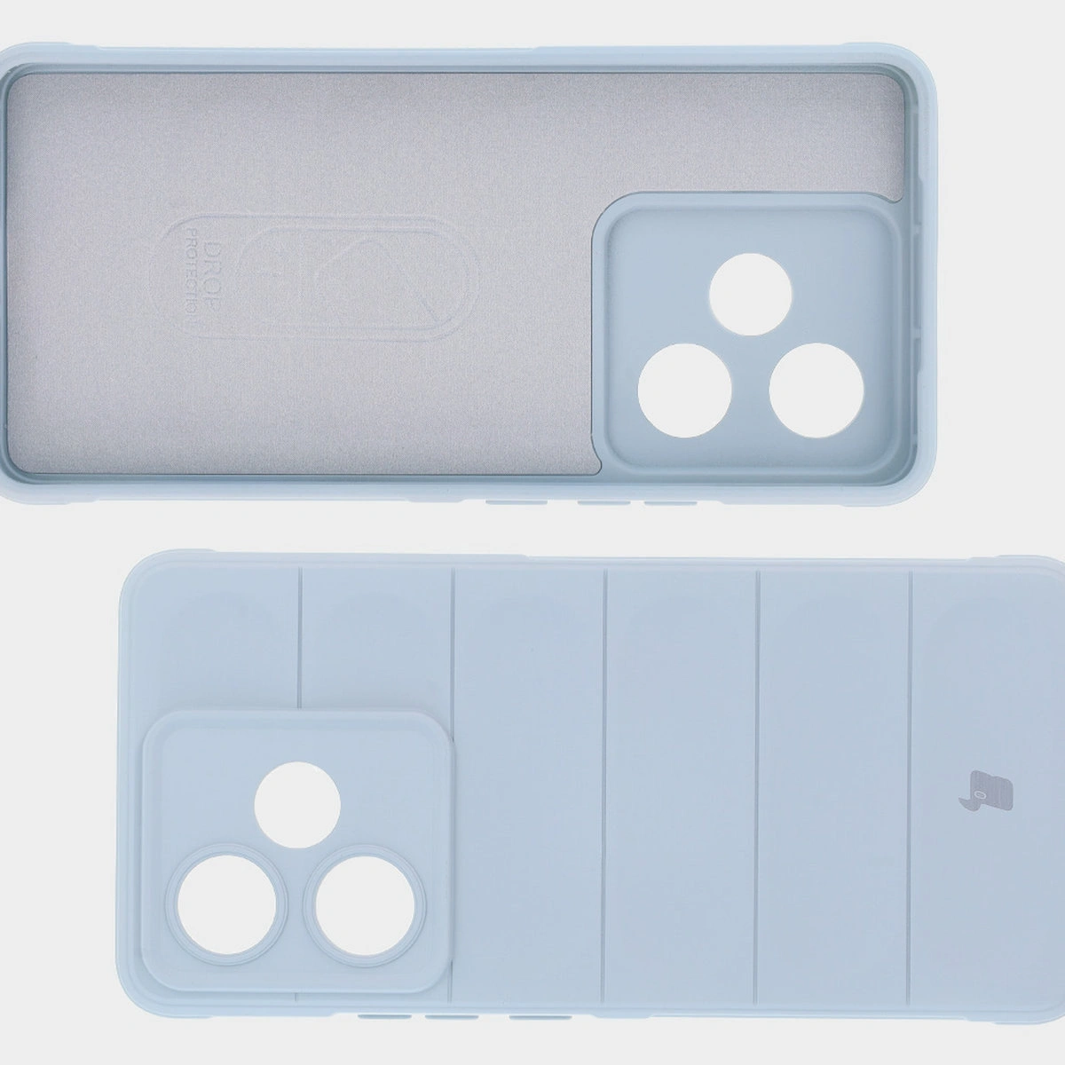 Căptușeală din microfibră, decupaje pe spate și colțuri întărite în etui Bizon Case Tur pentru Realme GT 7 / Realme GT 7T
