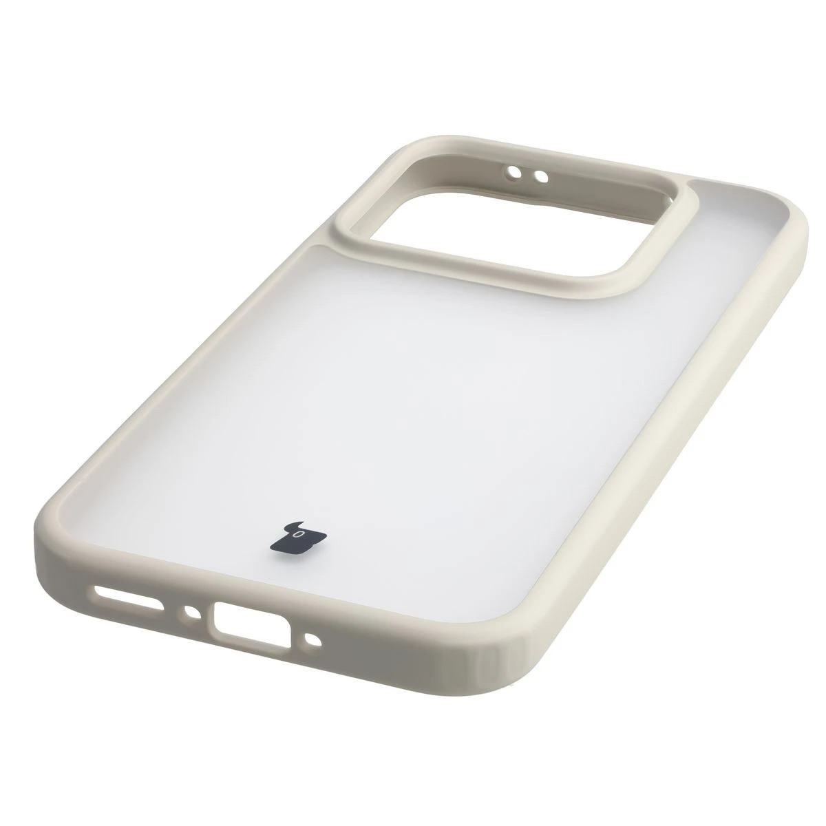 Zintegrowane przyciski, wycięcia i hybrydowy materiał w etui Bizon Case Angelo do Realme GT 8 Pro