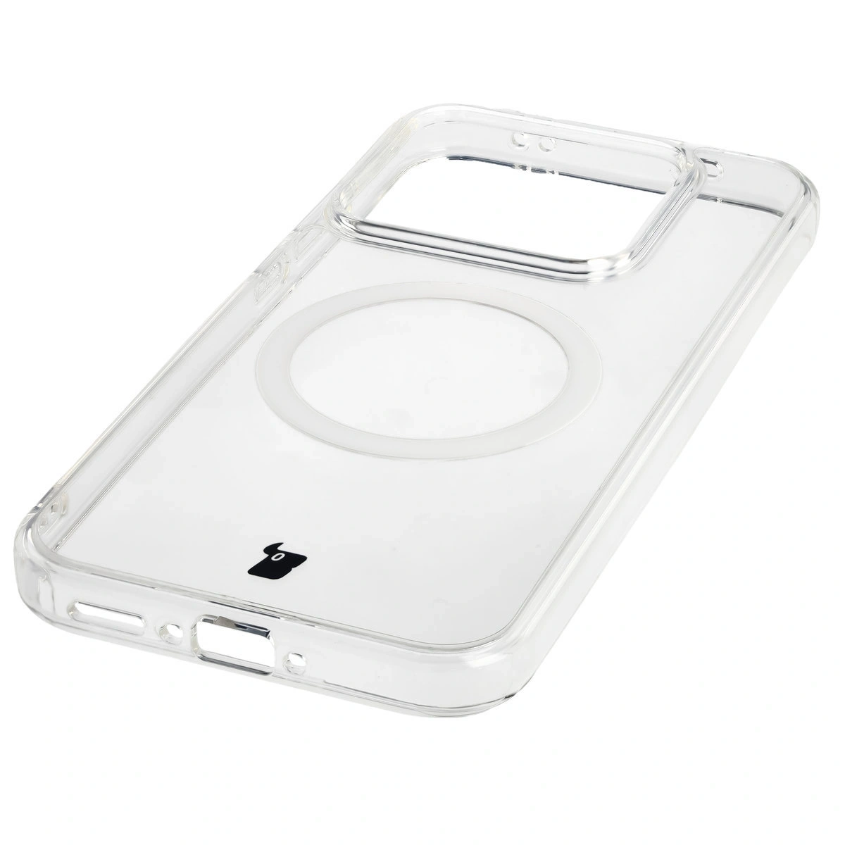 Integrated buttons, cutouts, and hybrid material in the Bison Case CrystalO for Realme GT 8 Pro