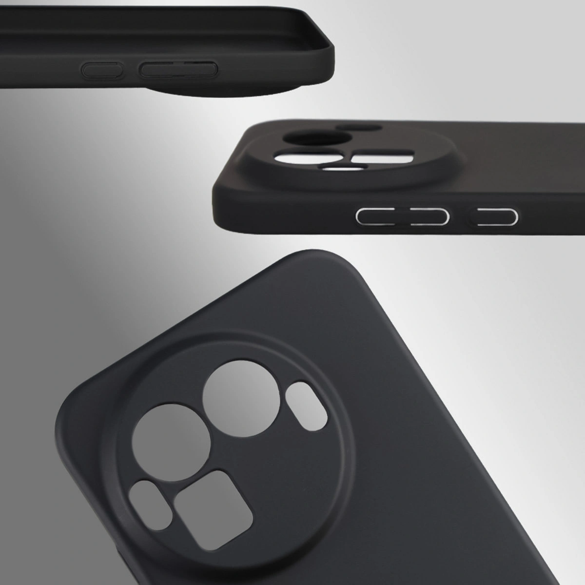 Dedicated cutouts and raised edges for the camera and screen in the Bizon Case Slate for Realme GT 8 Pro