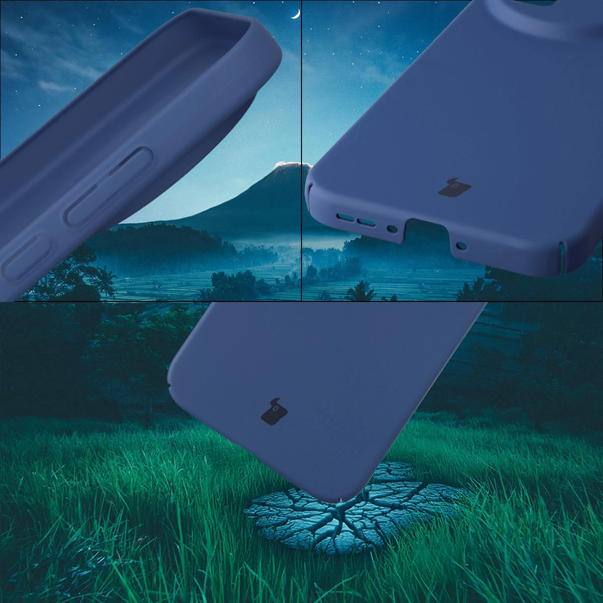 Integrated button covers, cutouts, and hard material of the Bizon Case Slate for Realme GT 8 Pro