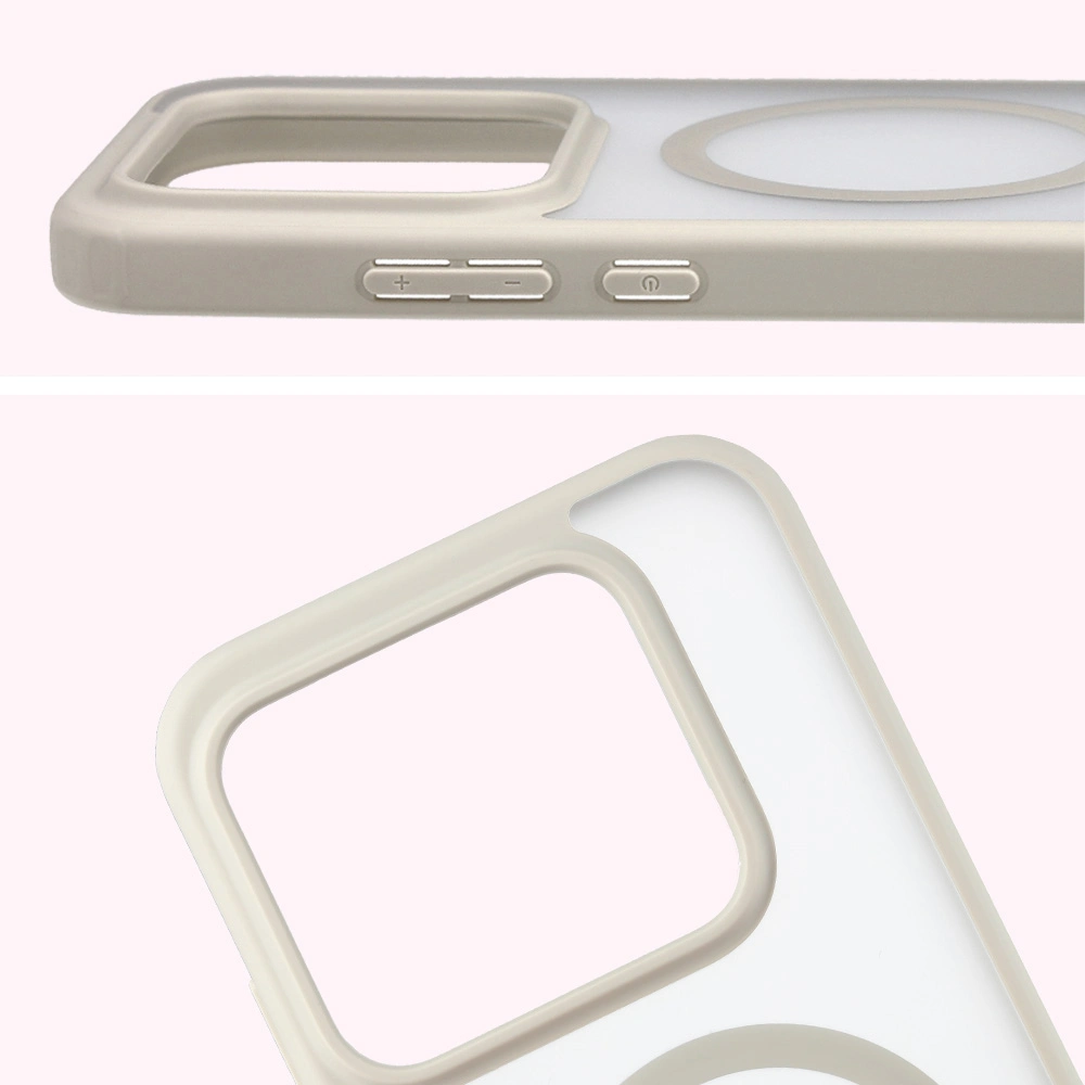 Full cutout and raised edges for the camera in the Bizon Case MatteO for Realme GT 8 Pro