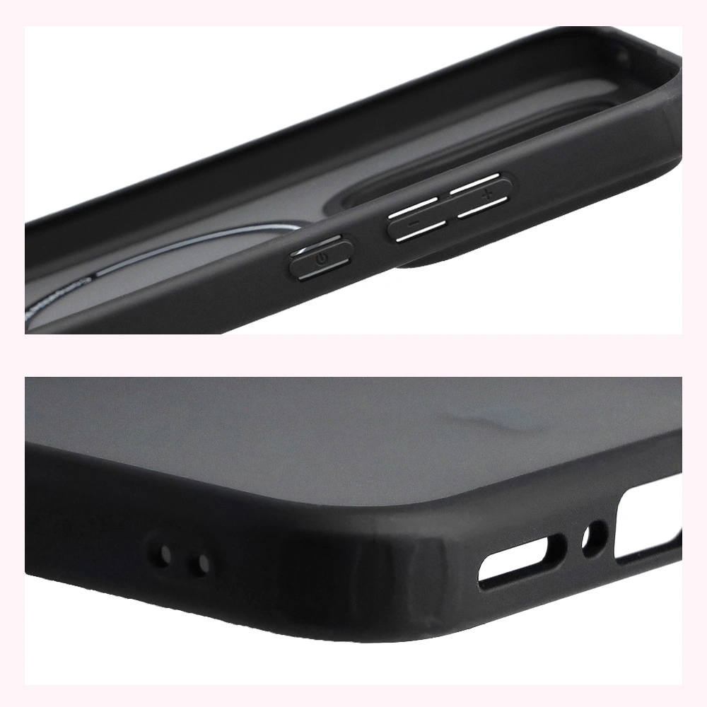 Reinforced corners and raised edges of the screen in the Bizon Case MatteO for Realme GT 8 Pro