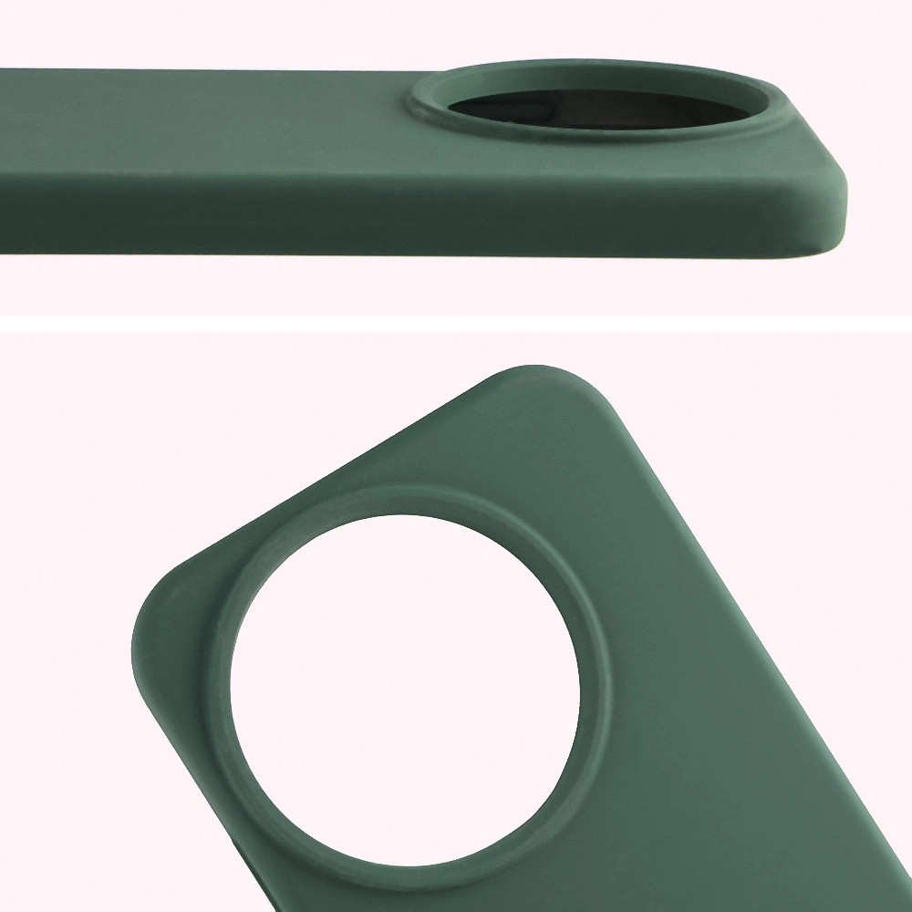 Close-up of the lens cutout in the Bison Soft Case for Realme GT 8 Pro